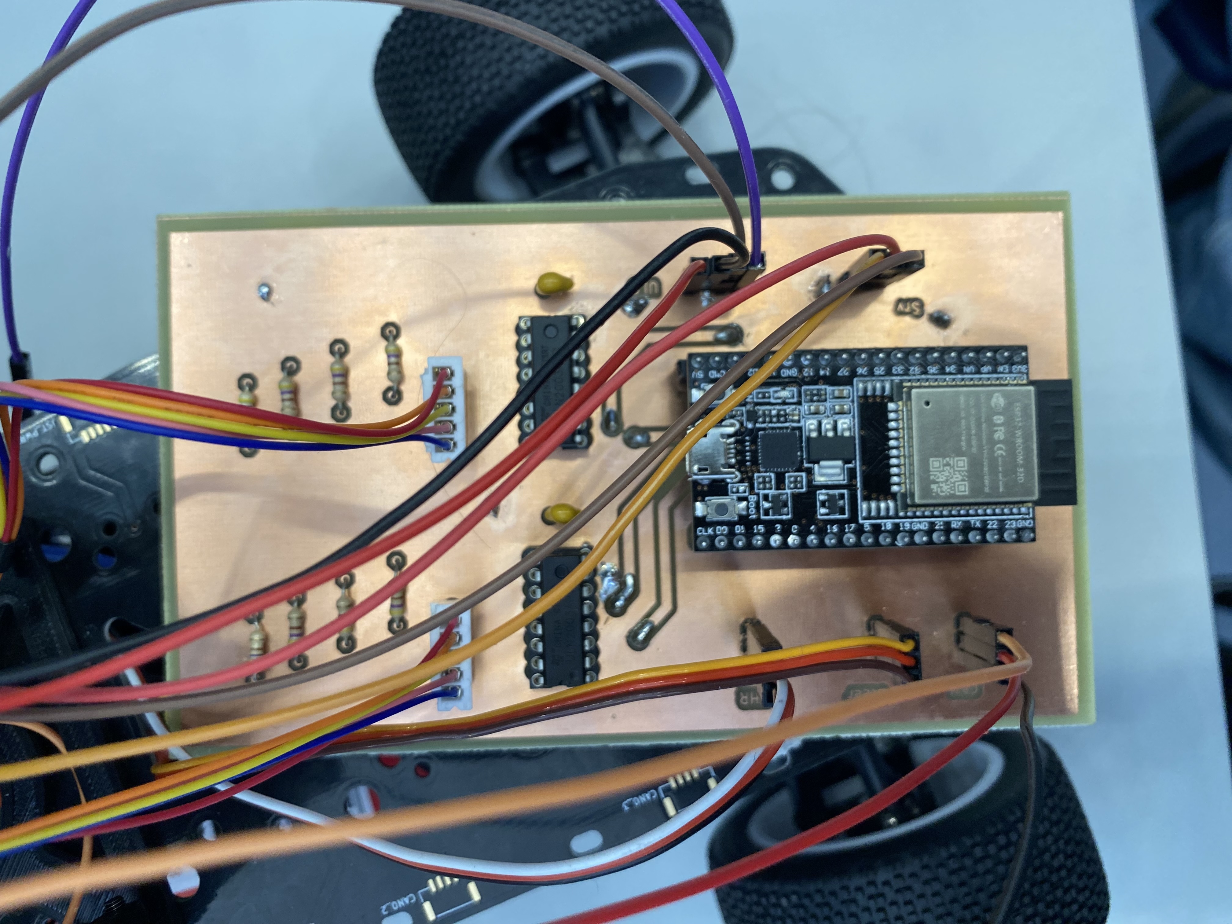 Custom Control PCB with ESP32